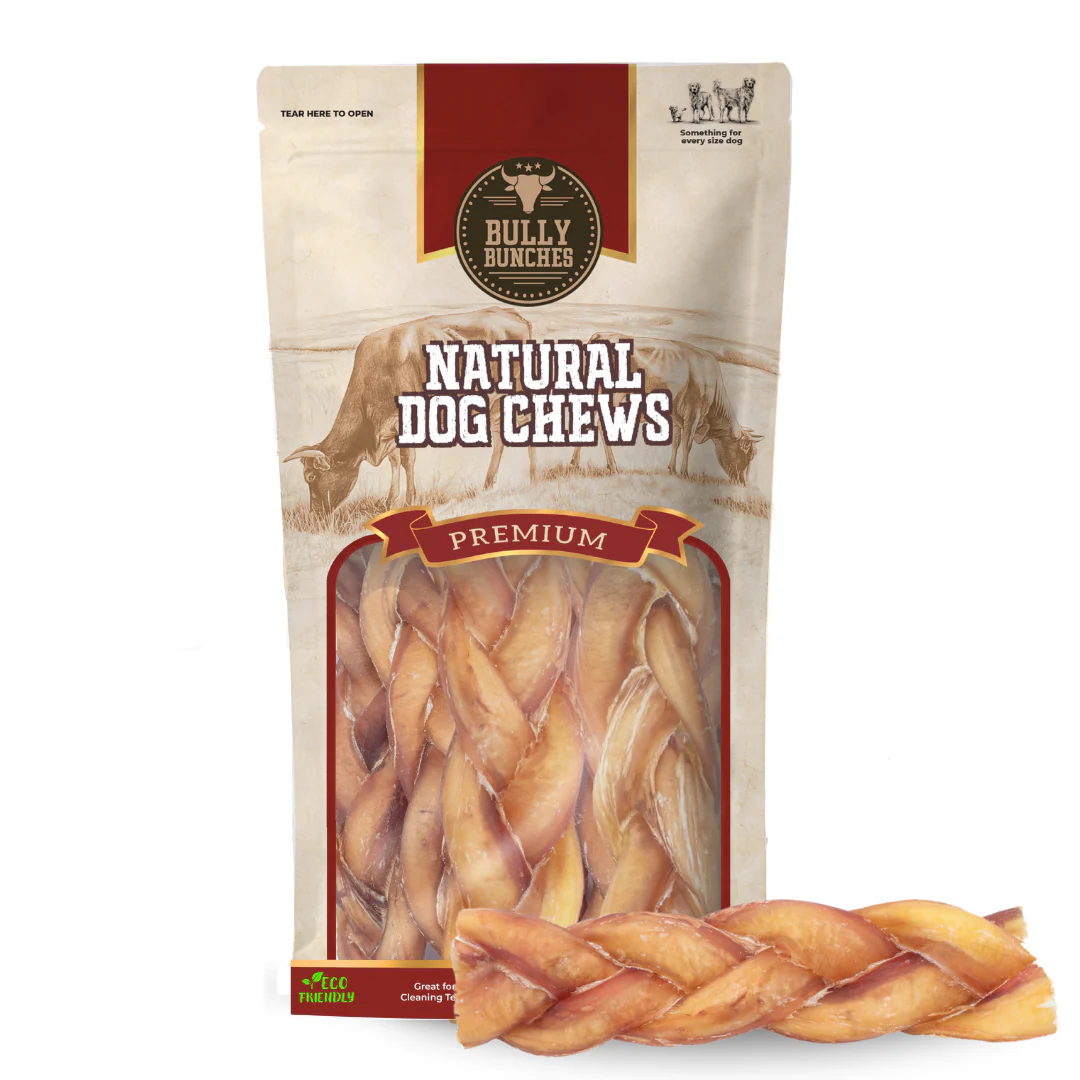 6 Inch Jumbo Braided Bully Stick