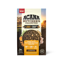 Acana Adult Grain Free Butcher's Favorites Poultry and Liver Dog Food