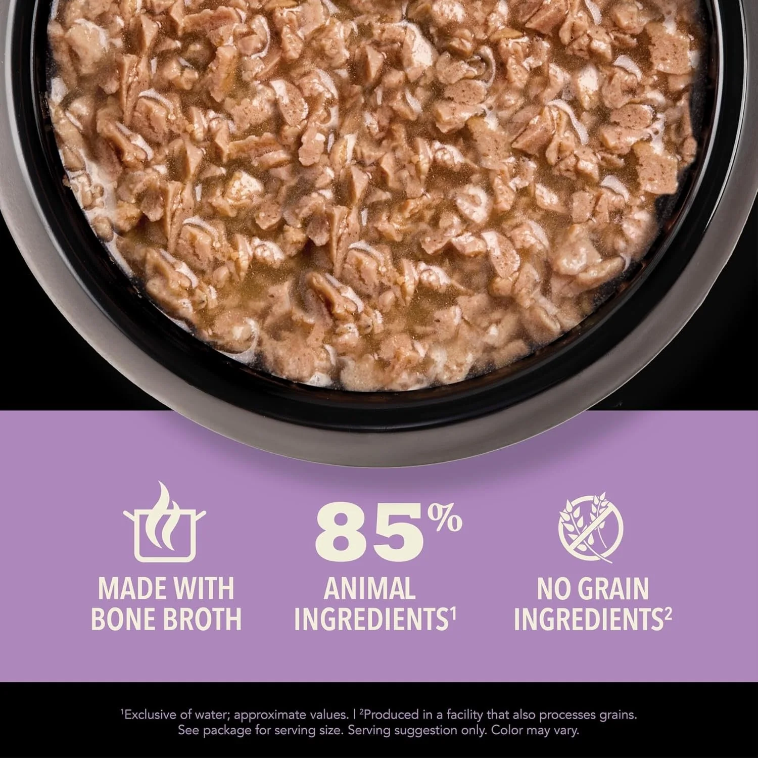 Acana Grain Free Chunks in Broth Kitten Chicken & Salmon Wet Cat Food (3oz) - Image 2