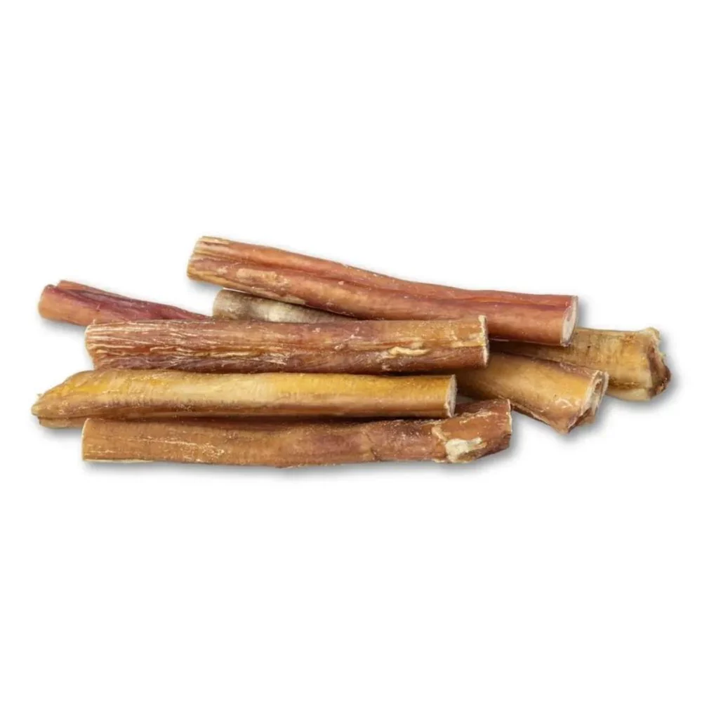 All-Natural Beef Bully Stick Dog Treats, High Protein & Long-Lasting Chews β 6-Inch Thick (3-Pack) - Image 4