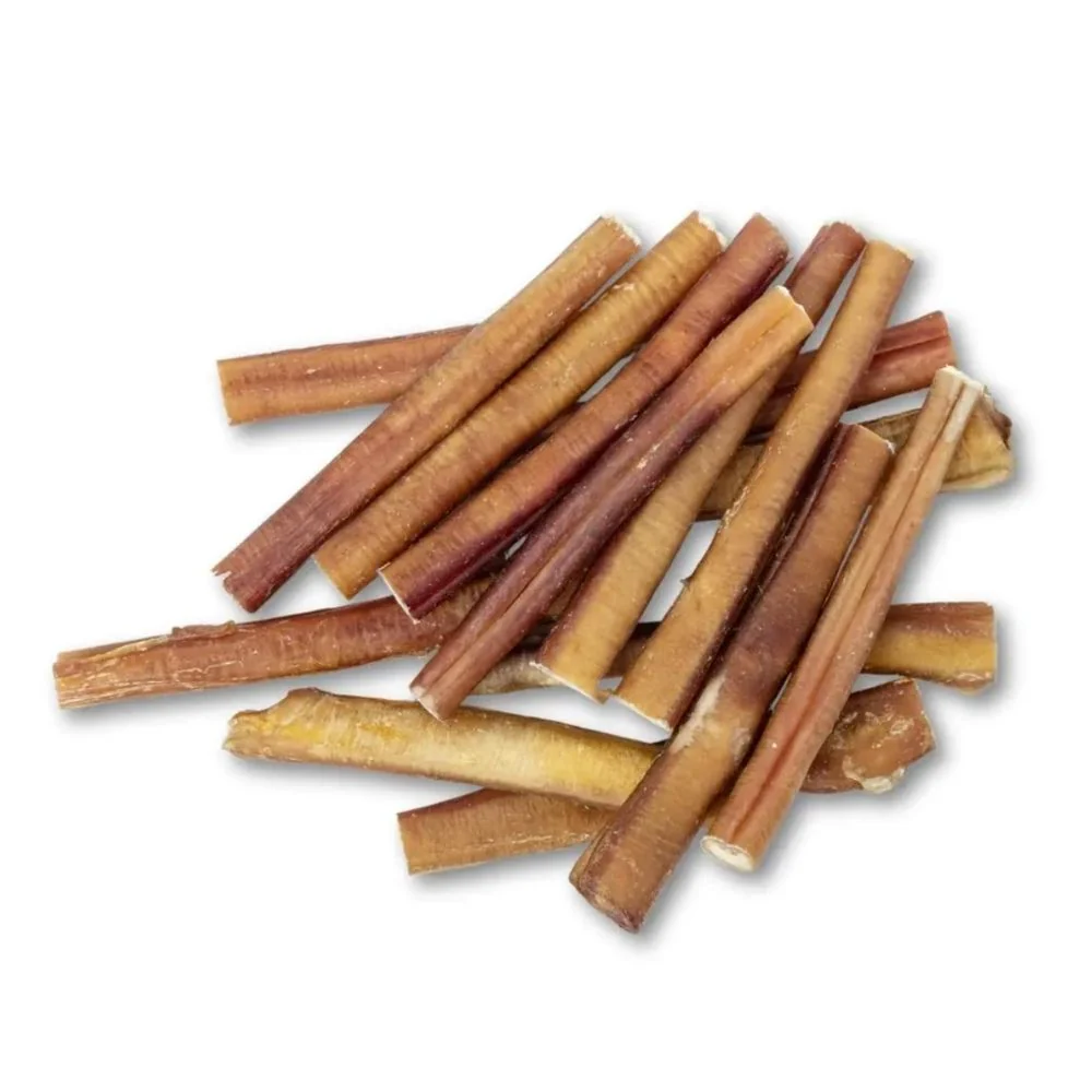 All-Natural Beef Bully Stick Dog Treats, High Protein & Long-Lasting Chews β 6-Inch Thick (3-Pack) - Image 5