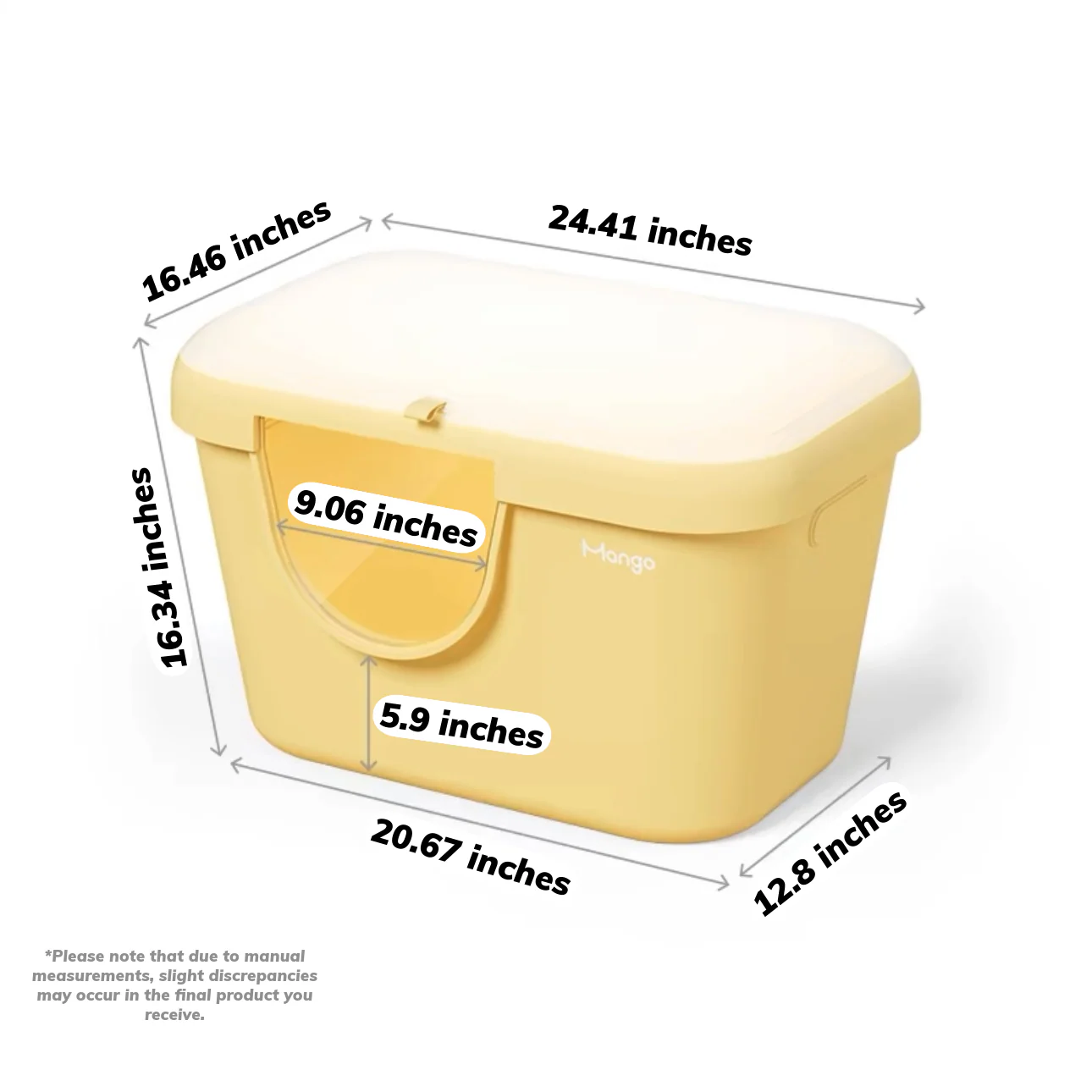 Butter Litter Box XL Set | Extra Large Litter Box with Accessories - Image 13