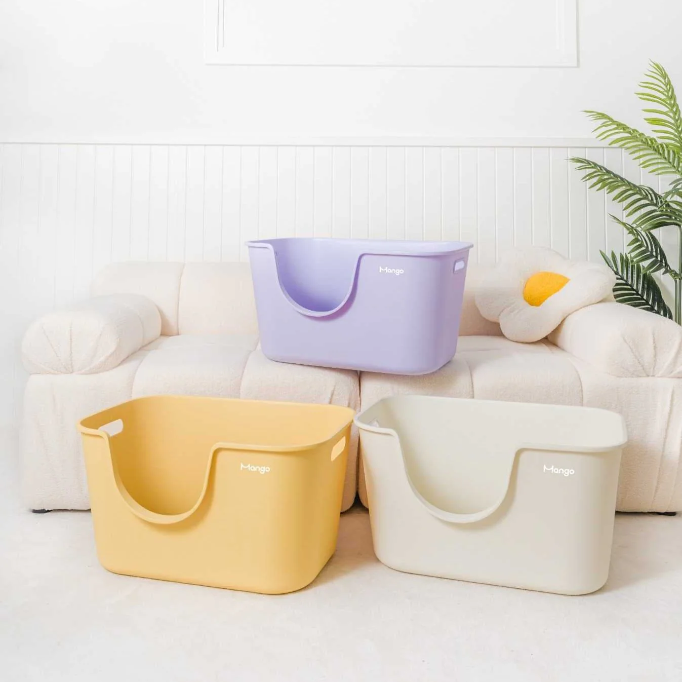 Butter Litter Box XL Set | Extra Large Litter Box with Accessories - Image 4