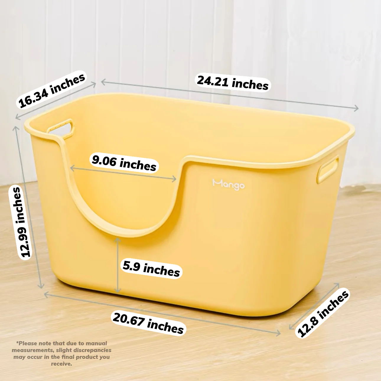Butter Litter Box XL Set | Extra Large Litter Box with Accessories - Image 5