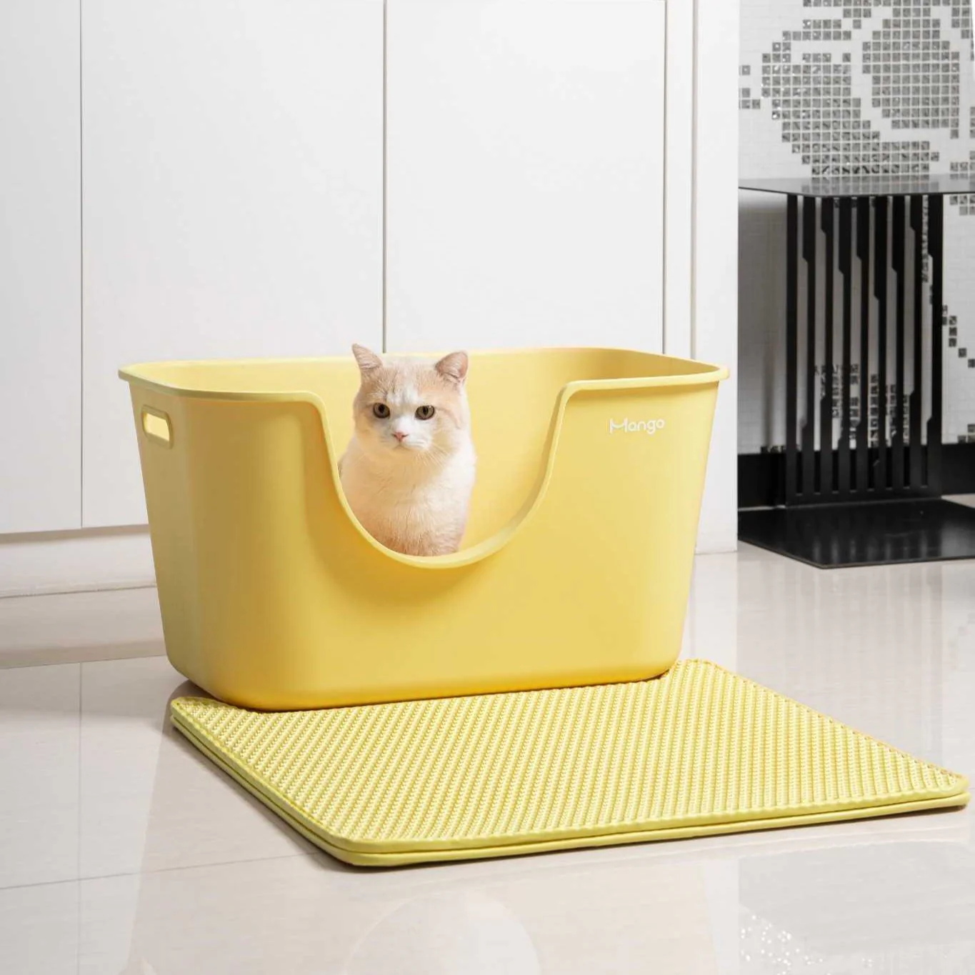 Butter Litter Box XL Set | Extra Large Litter Box with Accessories - Image 8
