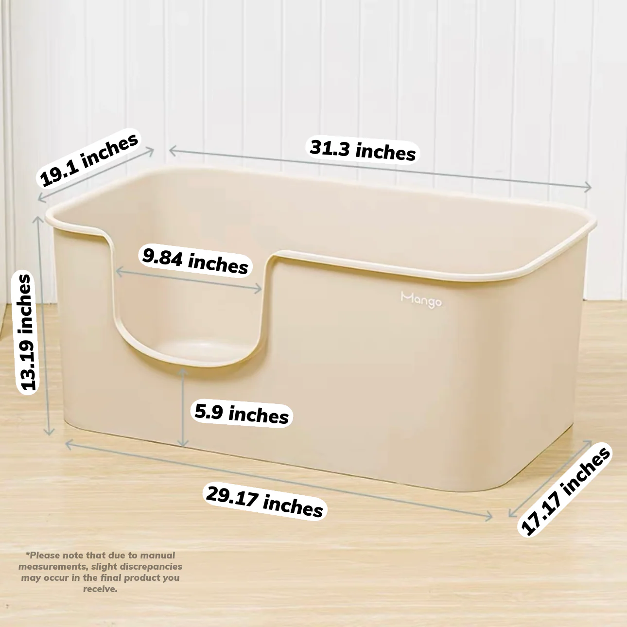 Butter Litter Box XXL Set | Extra Large Litter Box with Accessories - Image 17