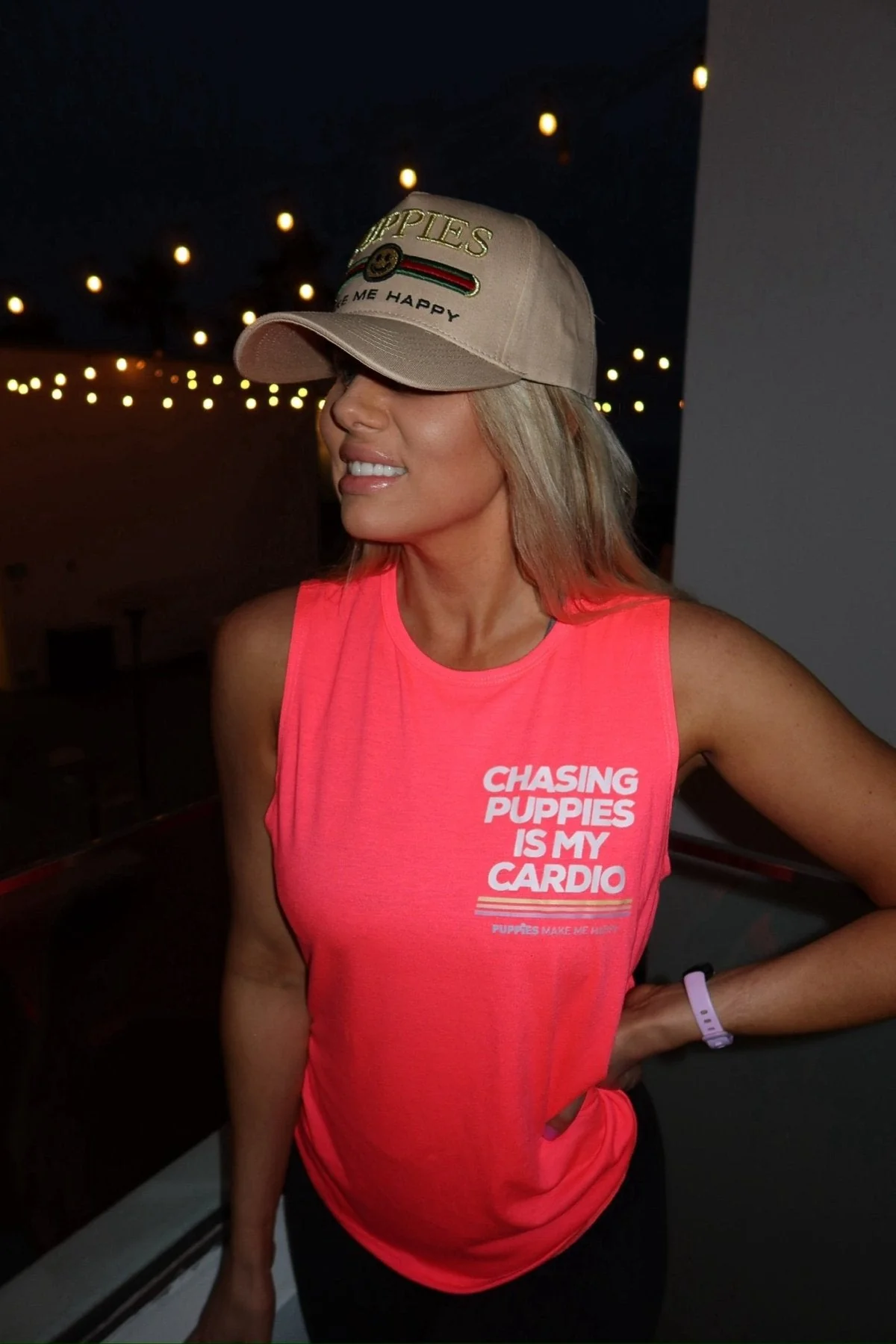 Chasing Puppies Is My Cardio Relaxed Women’s Tank | Gift for Dog Lovers - Image 15