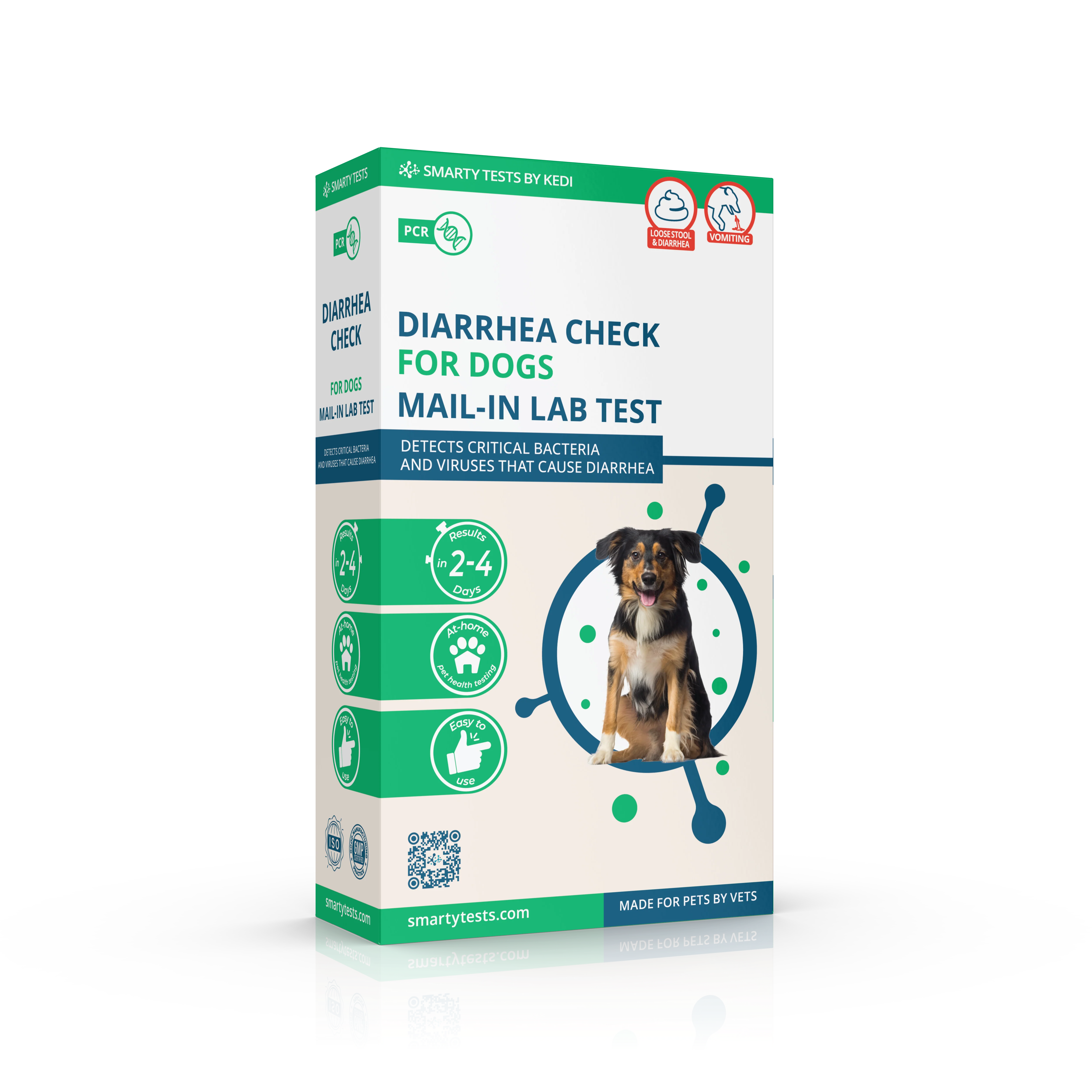 Diarrhea Check Mail-In Test for Dogs (PCR): At-Home Testing