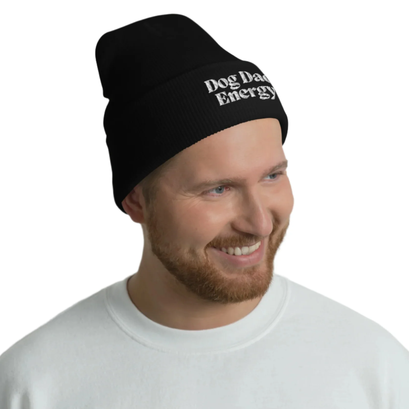 Dog Dad Energy Beanie - Image 2
