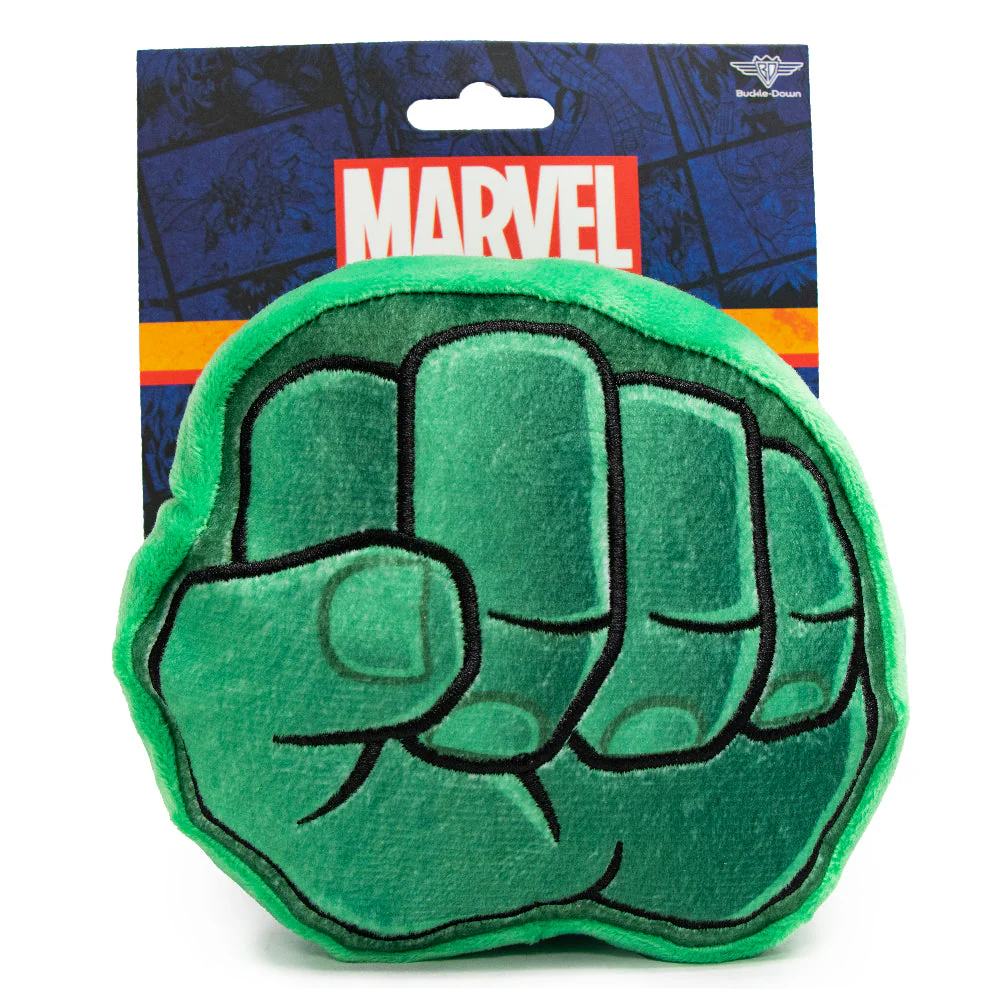 Dog Toy Plush - 6-INCH - Hulk Fist Greens - Image 4
