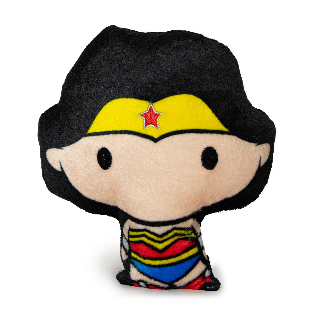 Dog Toy Plush - Chibi Wonder Woman Standing Pose