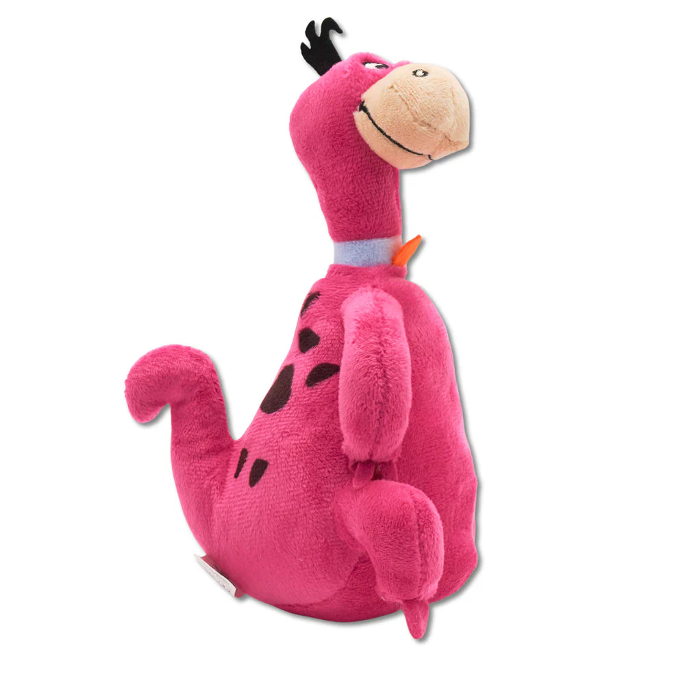 Dog Toy Squeaker Plush - Cocoa Pebbles The Flintstones Dino Dinosaur Full Body Pose - Image 2
