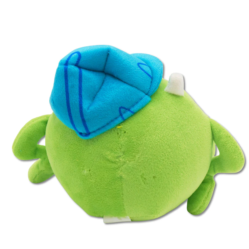 Dog Toy Squeaker Plush - Monsters, Inc. Mike Full Body Sitting Pose - Image 3
