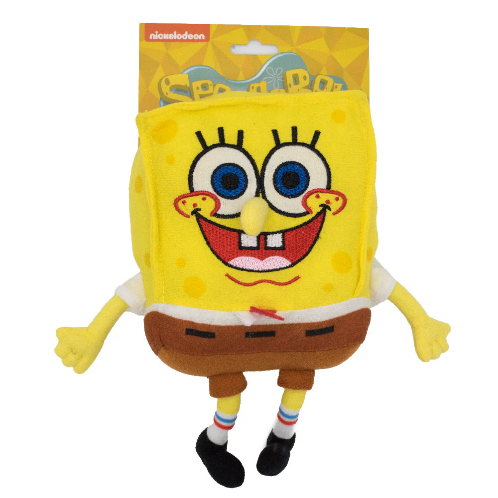 Dog Toy Squeaker Plush - SpongeBob Full Body with Arms and Legs - Image 3