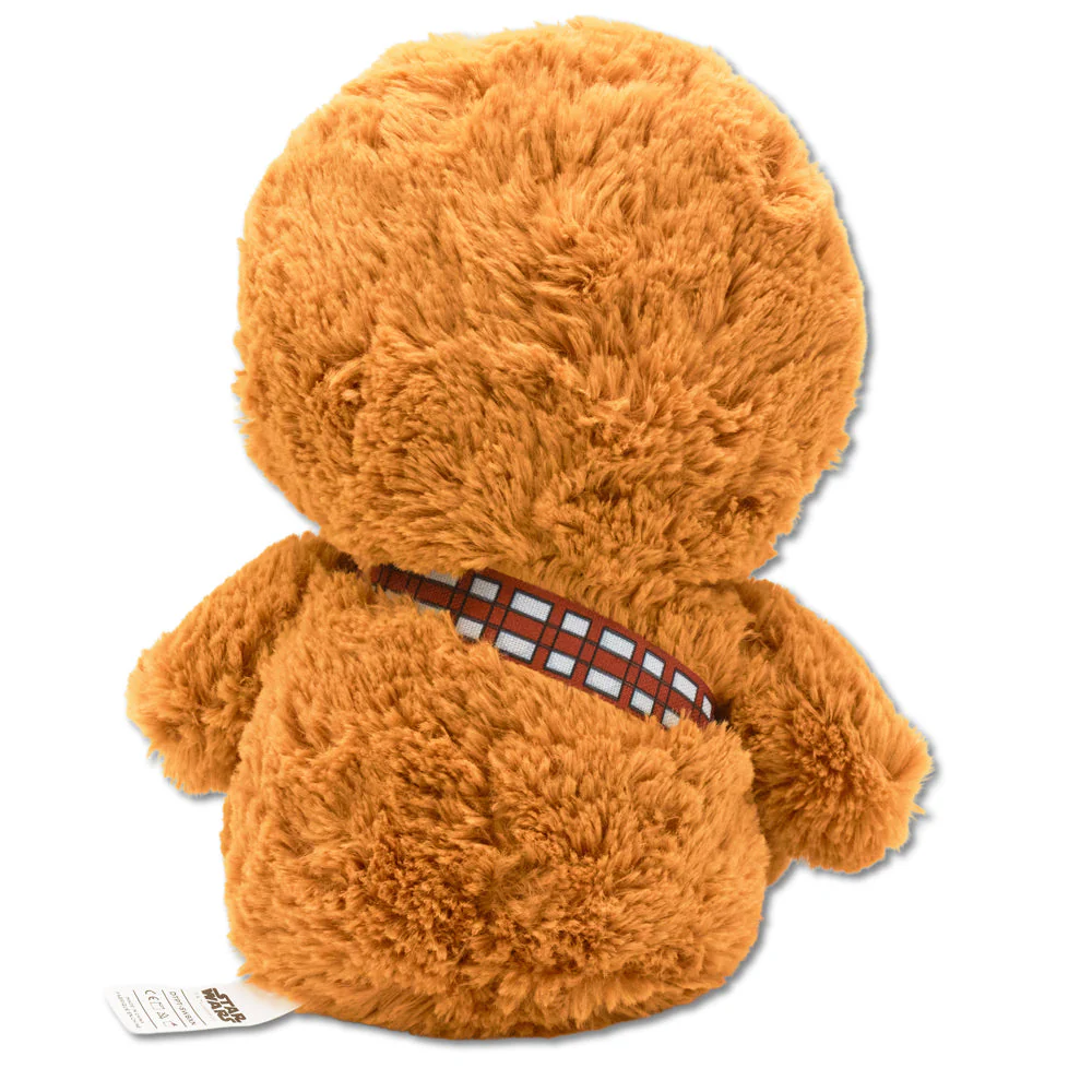 Dog Toy Squeaker Plush - Star Wars Chibi Chewbacca Sitting Pose - Image 2