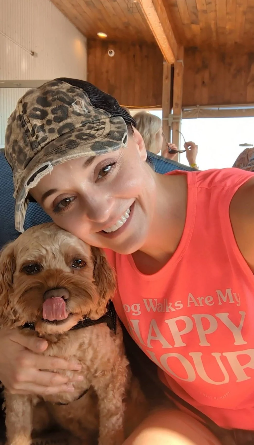 Dog Walks are my Happy Hour | Women's Sleeveless - Image 6