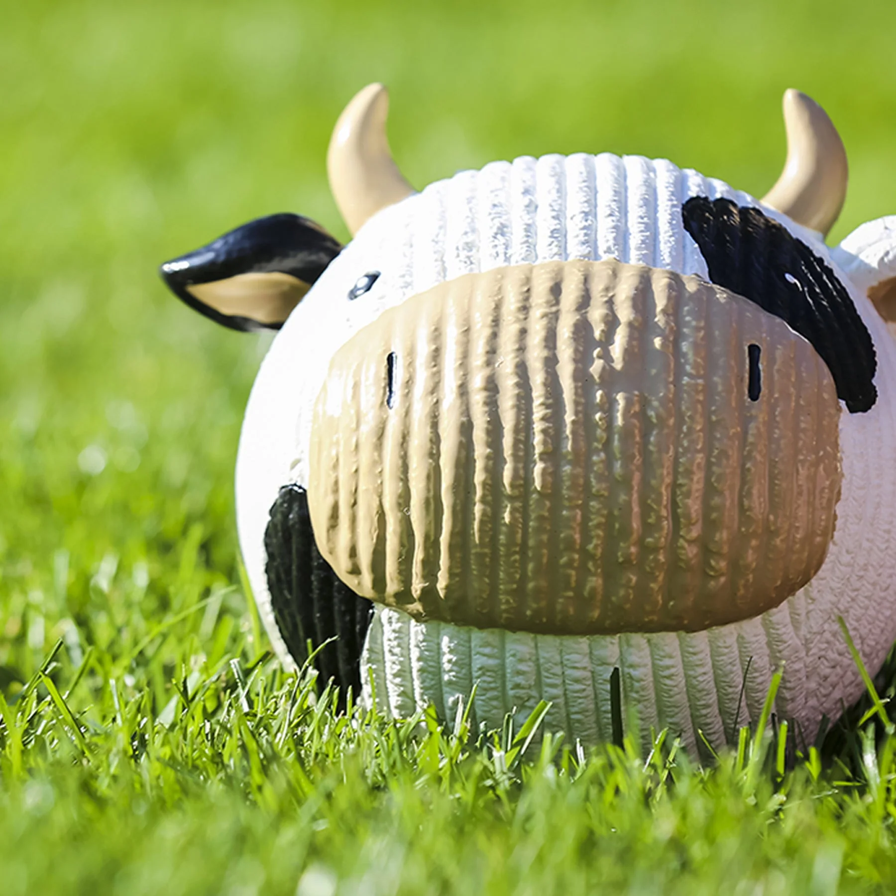 Dottie Cow Ruff-Tex® Latex Ball Dog Toy, Large - Image 3