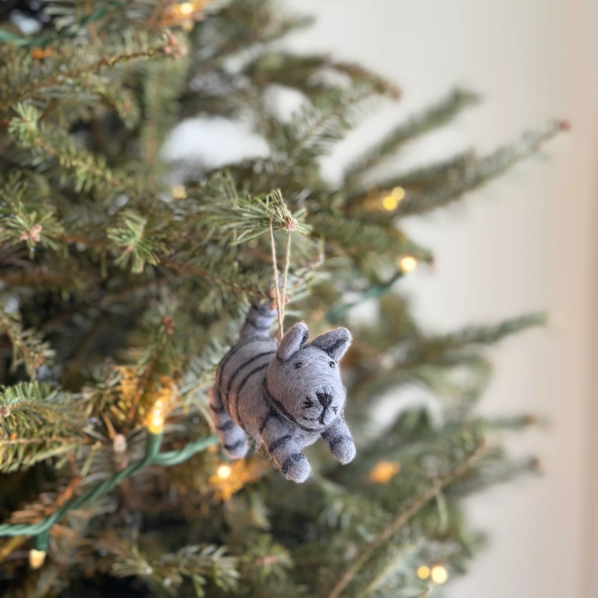 Felt Ornament - Cat - Image 3