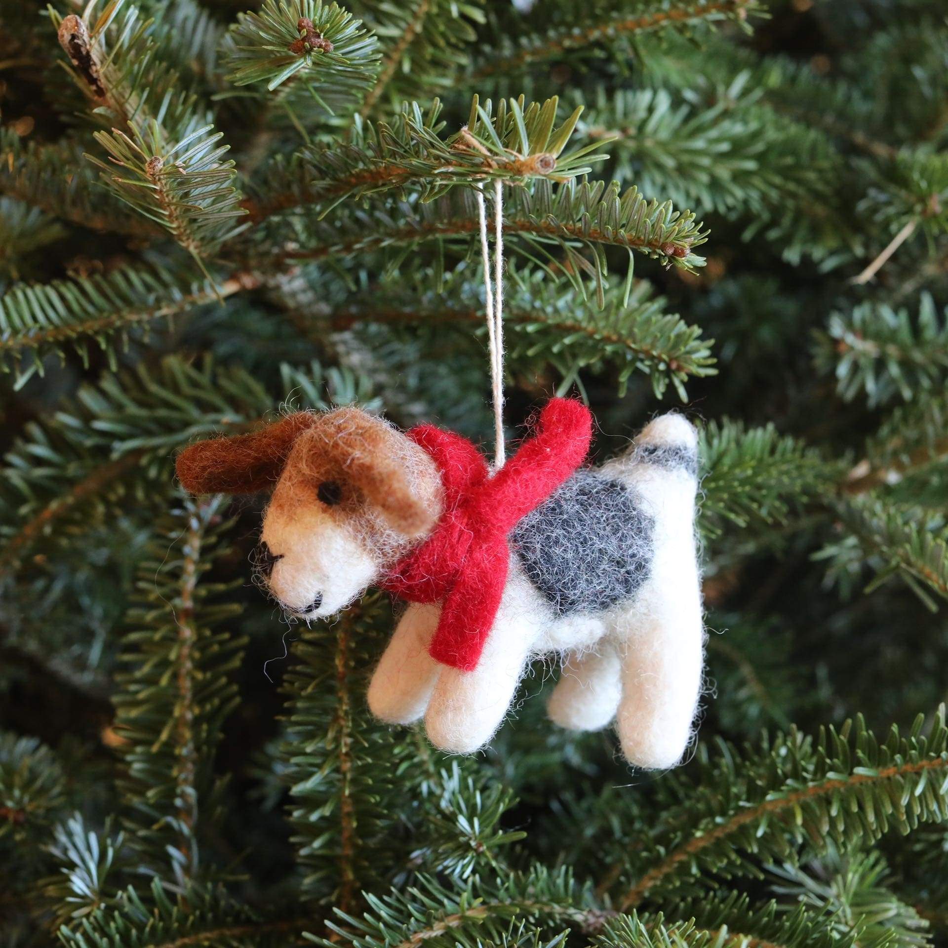 Felt Ornament - Jack Russell Dog - Image 3
