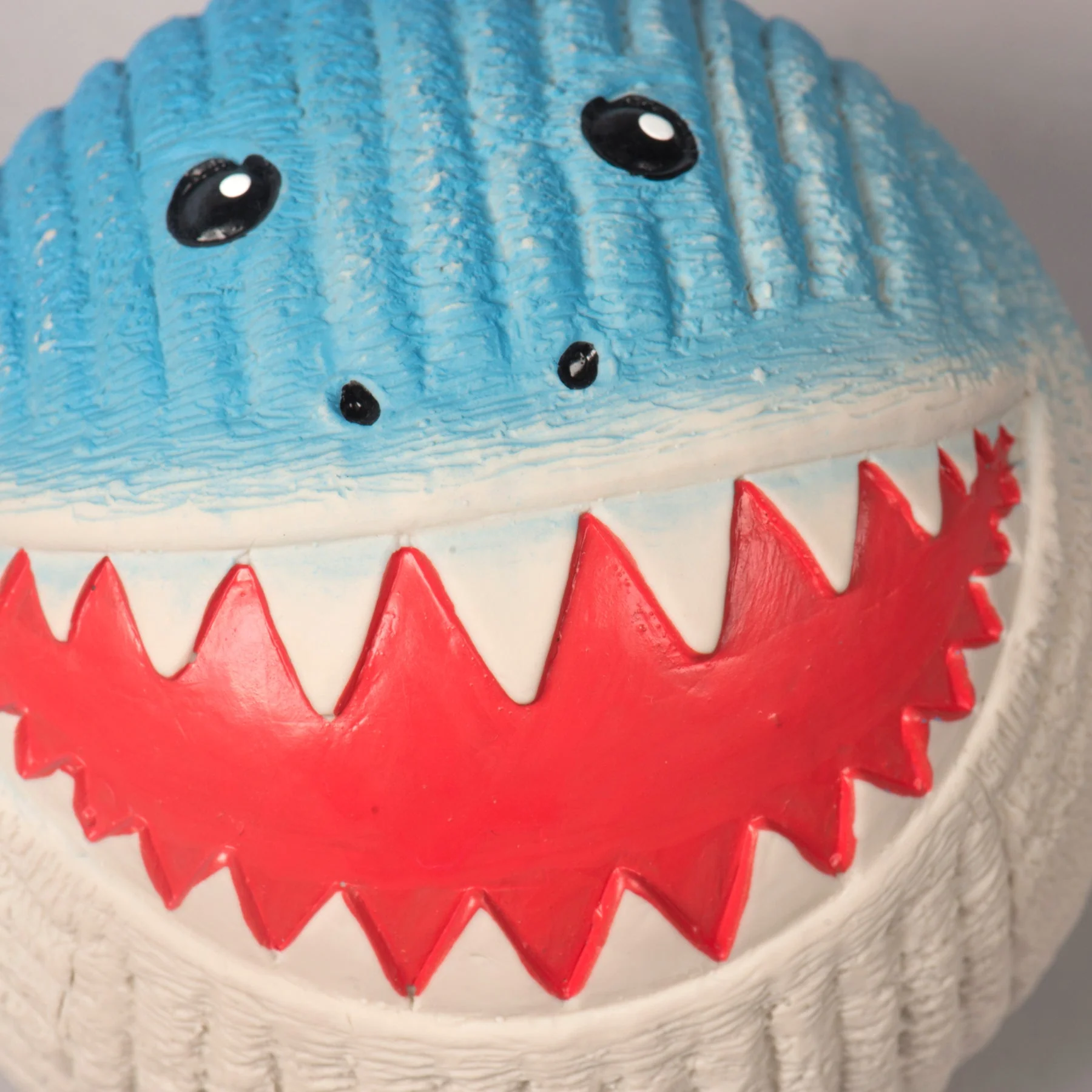 Finn the Shark Ruff-Tex® Latex Ball Dog Toy, Large - Image 3