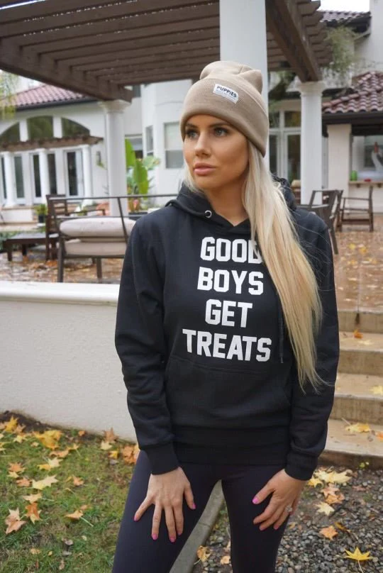 Good Boys Get Treats Hoodie | Gift for Dog Lovers | Front & Back Prints - Image 6
