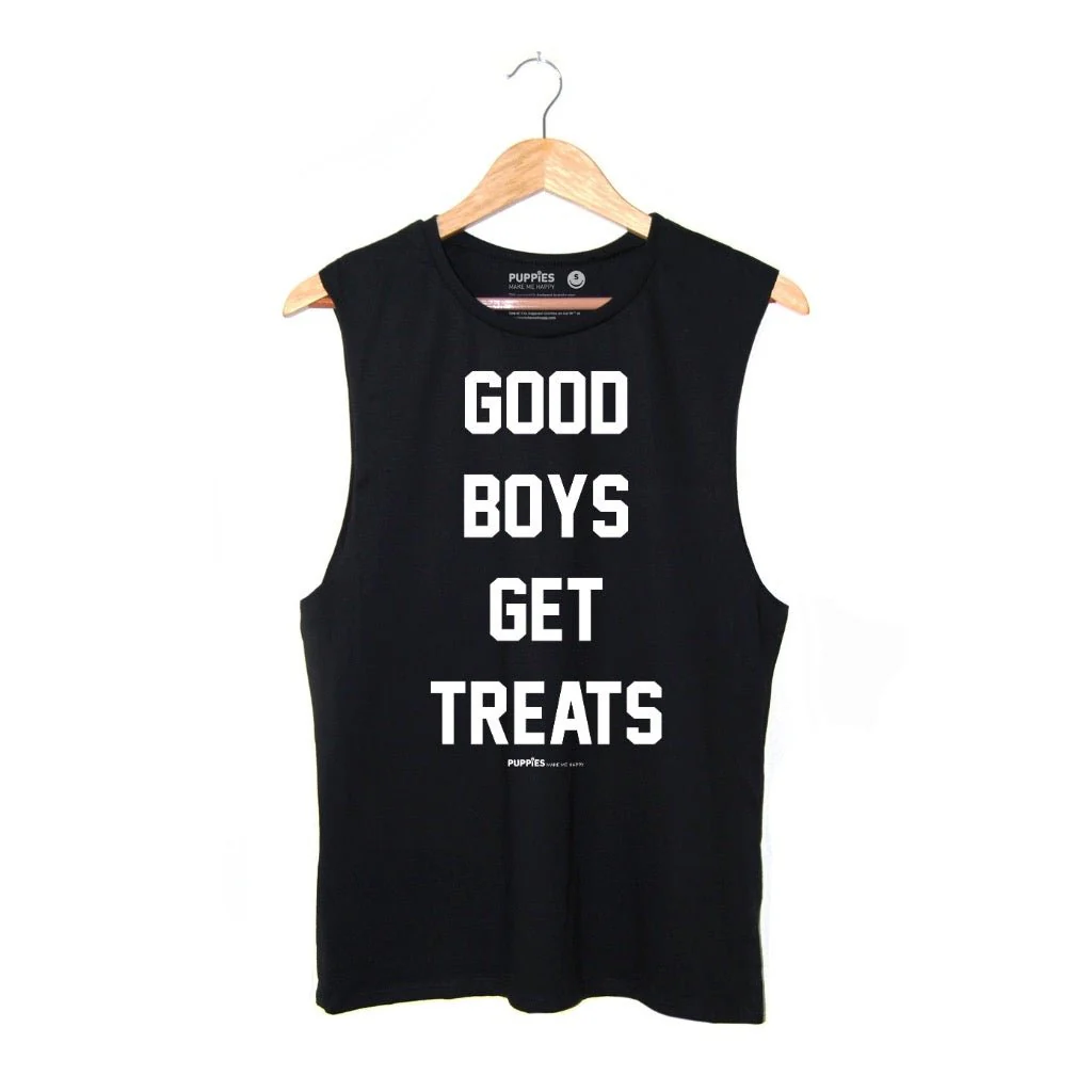 Good Boys Get Treats Muscle Tank | Gift for Dog Lovers