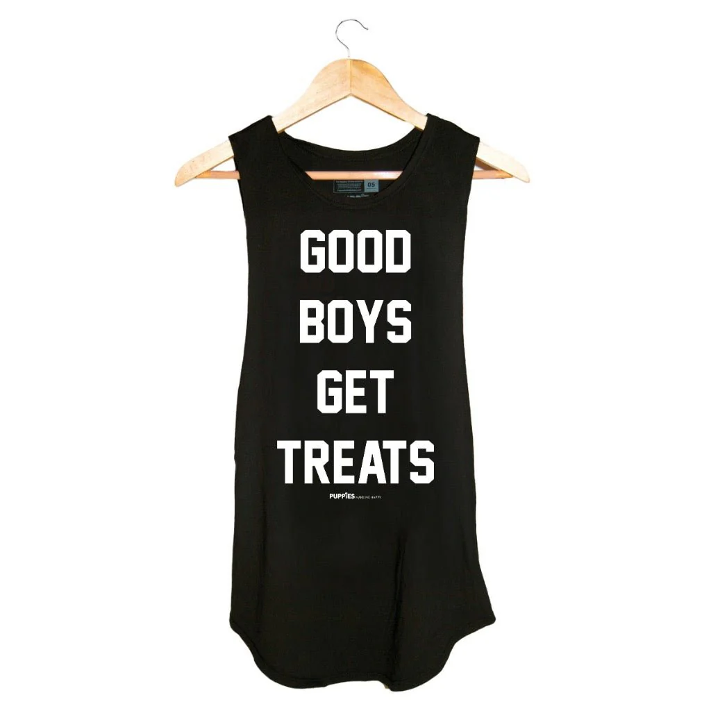 Good Boys Get Treats Women's Tank Top | Gift for Dog Moms | Made in USA