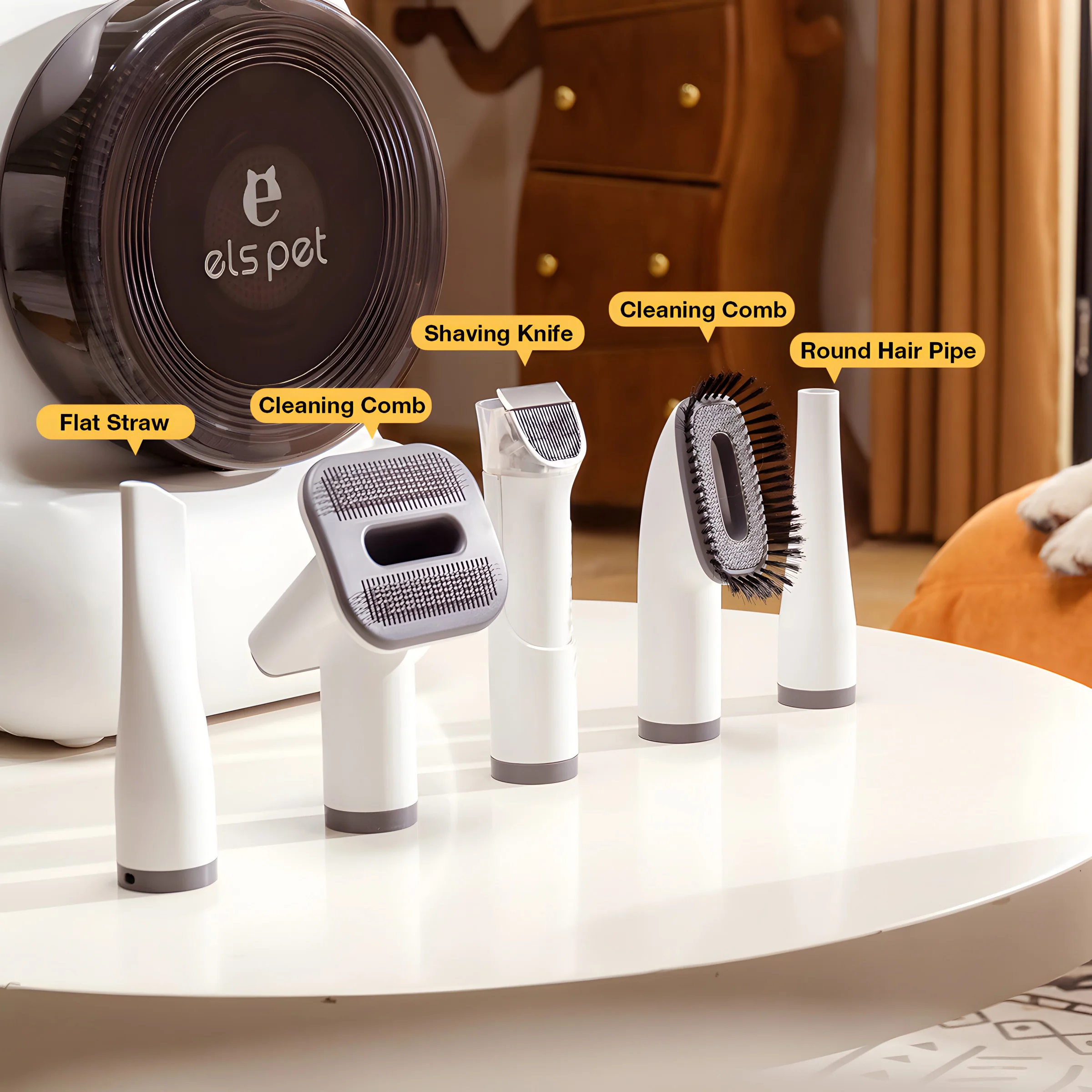 Groomadora Grooming Vacuum Kit for Easy Pet Care - Image 4