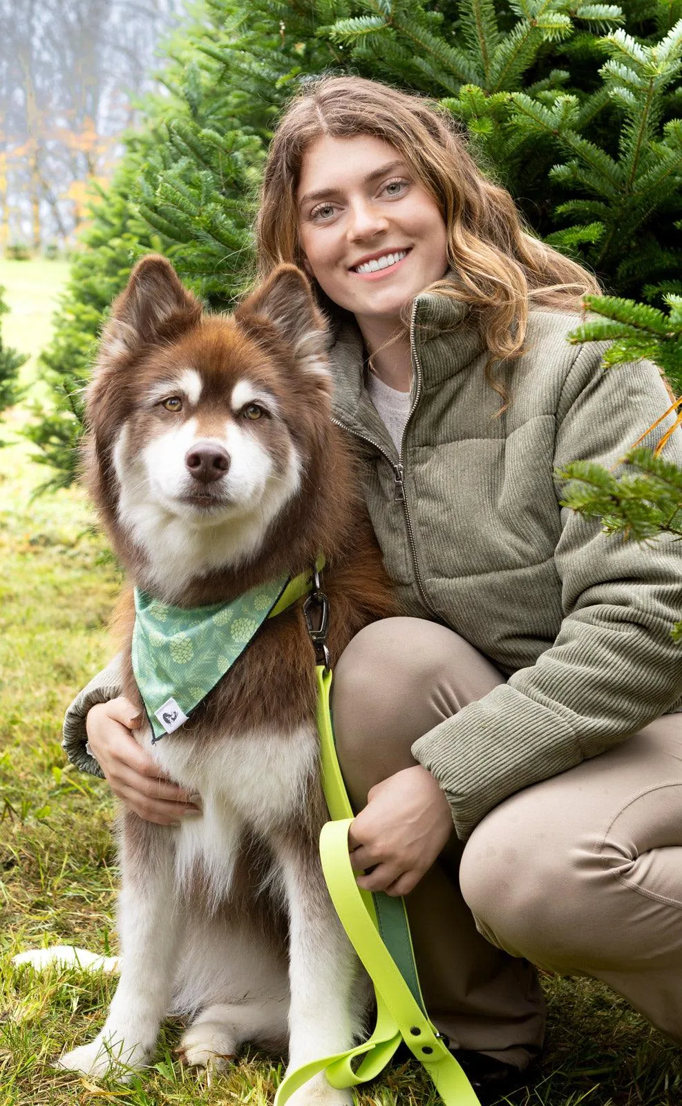 Mossy Pine Waterproof Dog Collar - Image 4