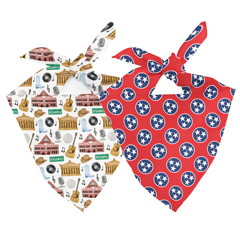 Nashville Tennessee Dog Bandana