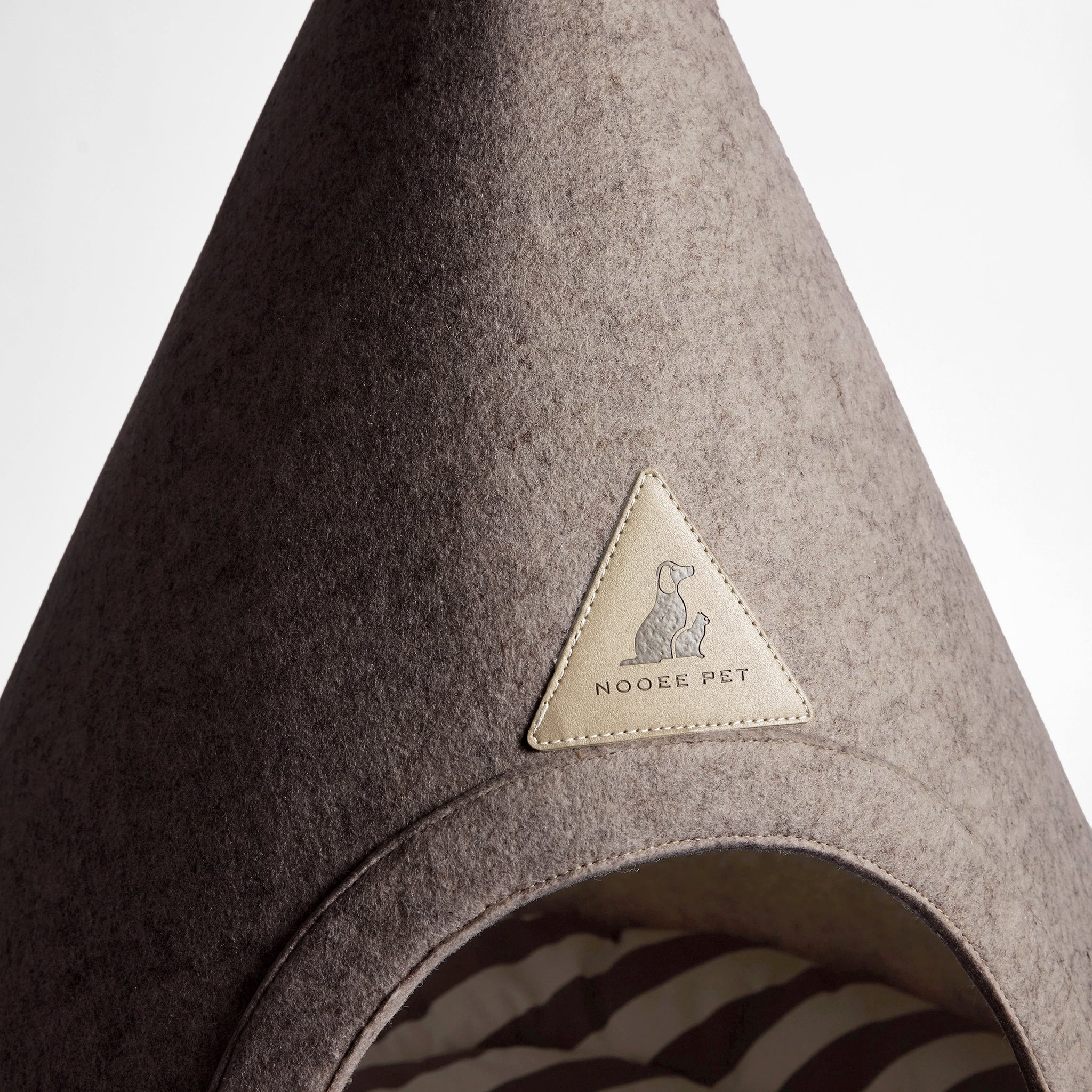 Nooee Pet Cave Harry (XXL) – Cream/Brown - Image 6