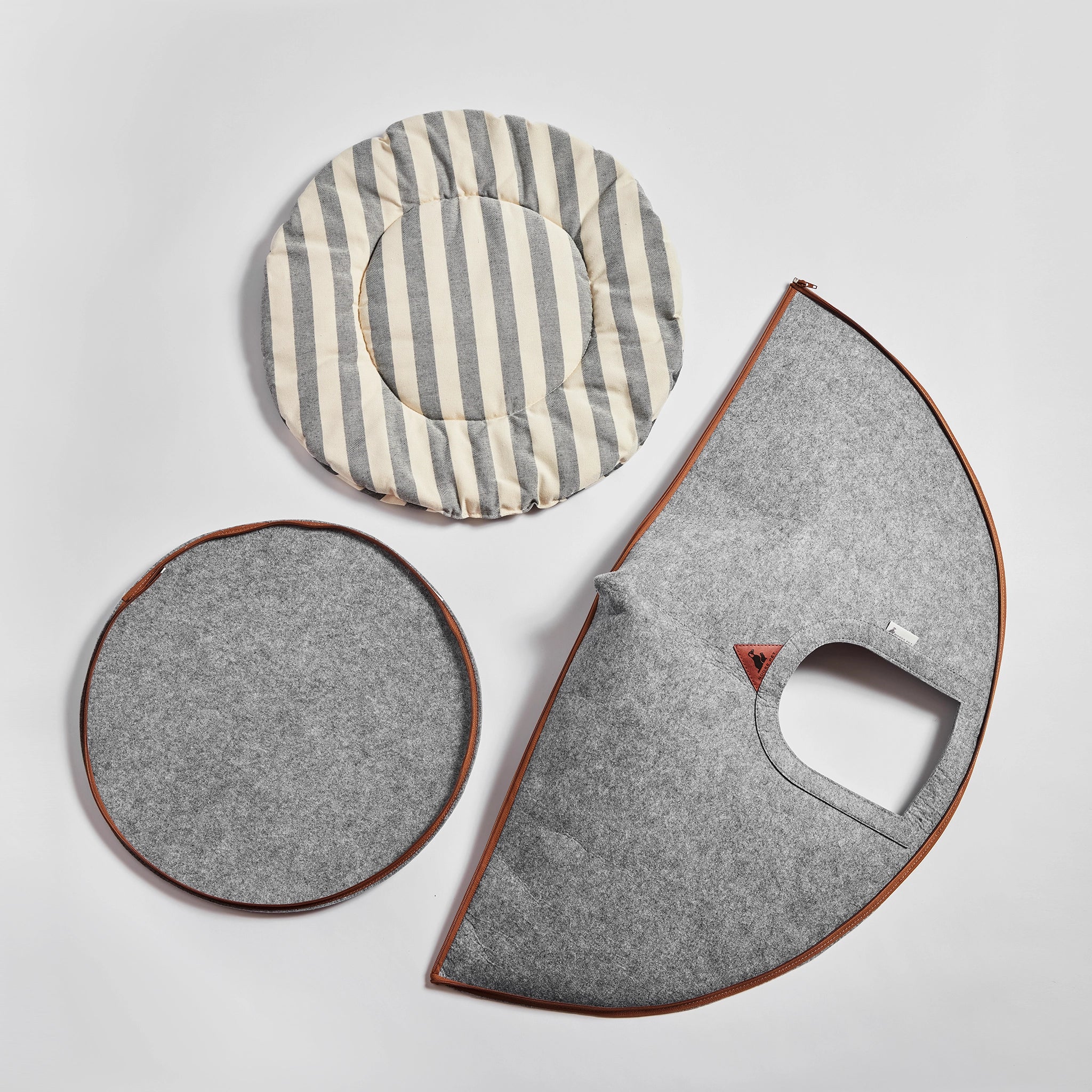 Nooee Pet Cave Molly  (XL) – Gray - Image 7