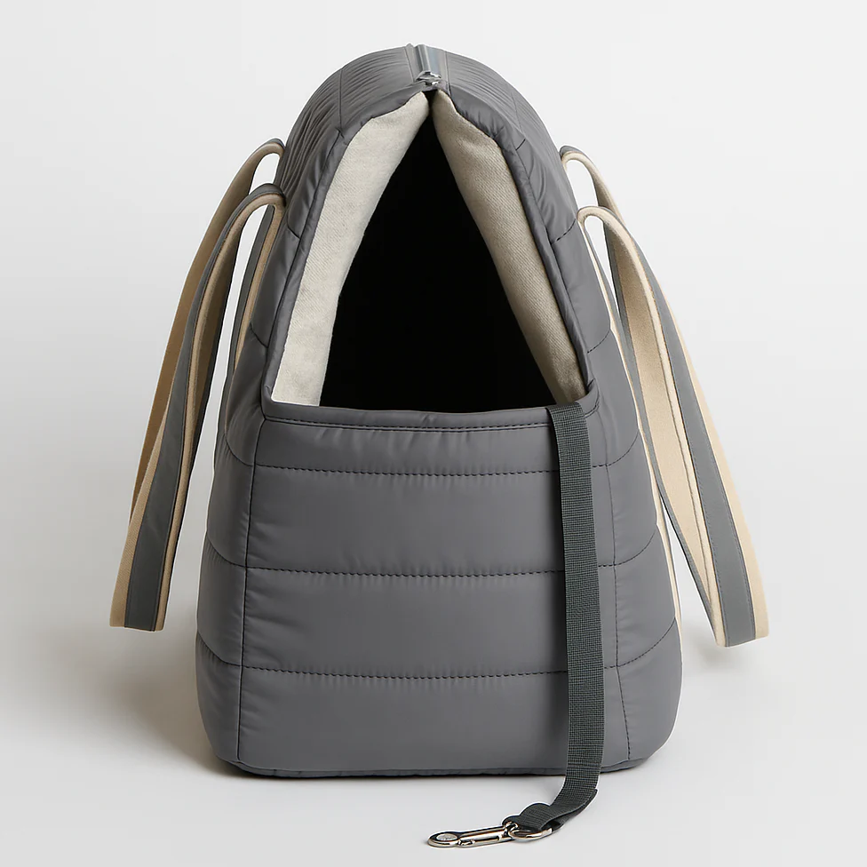 Nooee Pet Finn Carrier β Lightweight Quilted Dog Carrier with Easy-Care Cushion - Image 6