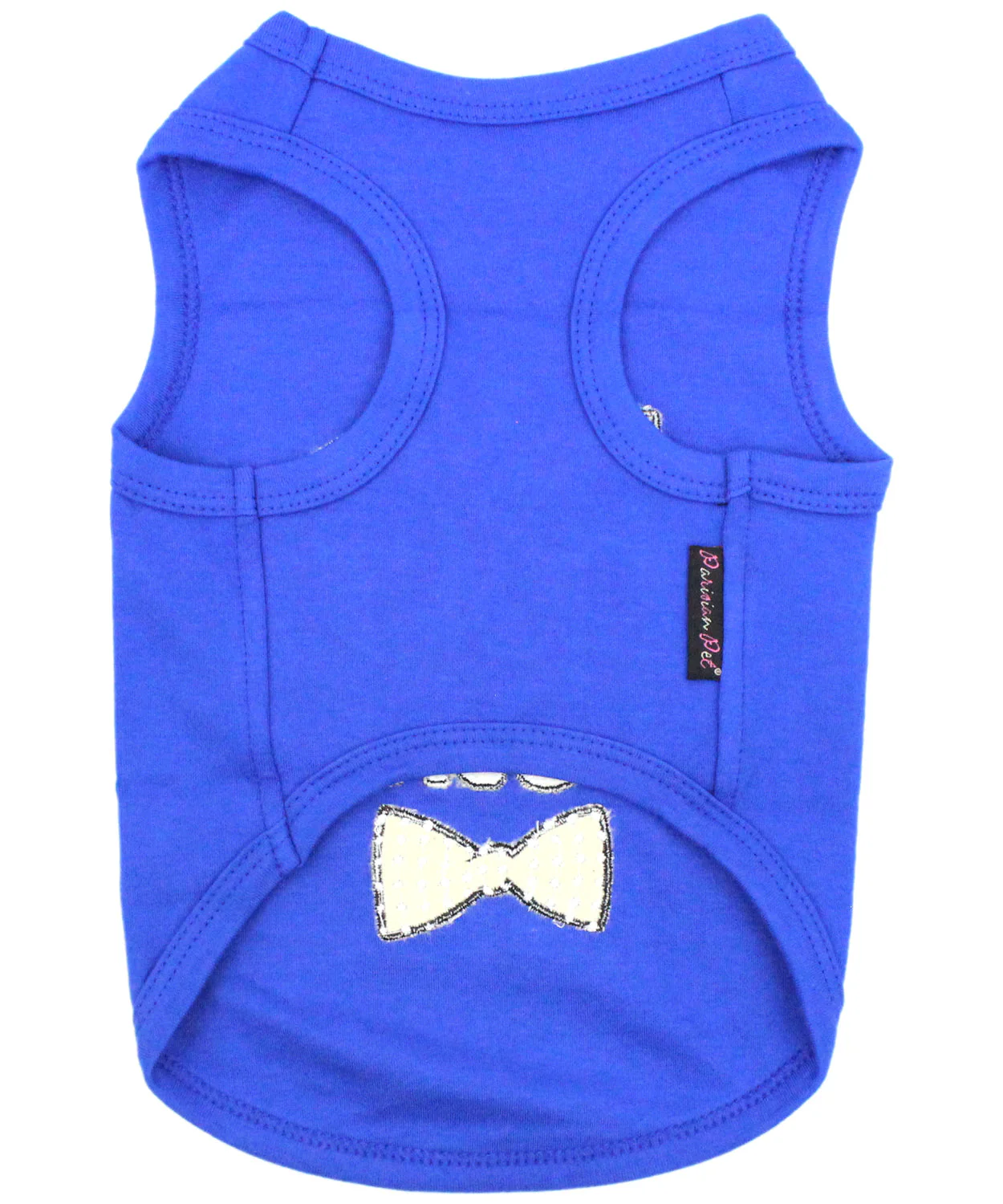 Parisian Pet 'Little Brother' Dog Shirt - Dog Sibling Shirt for Dogs & Cats, Blue - Image 2