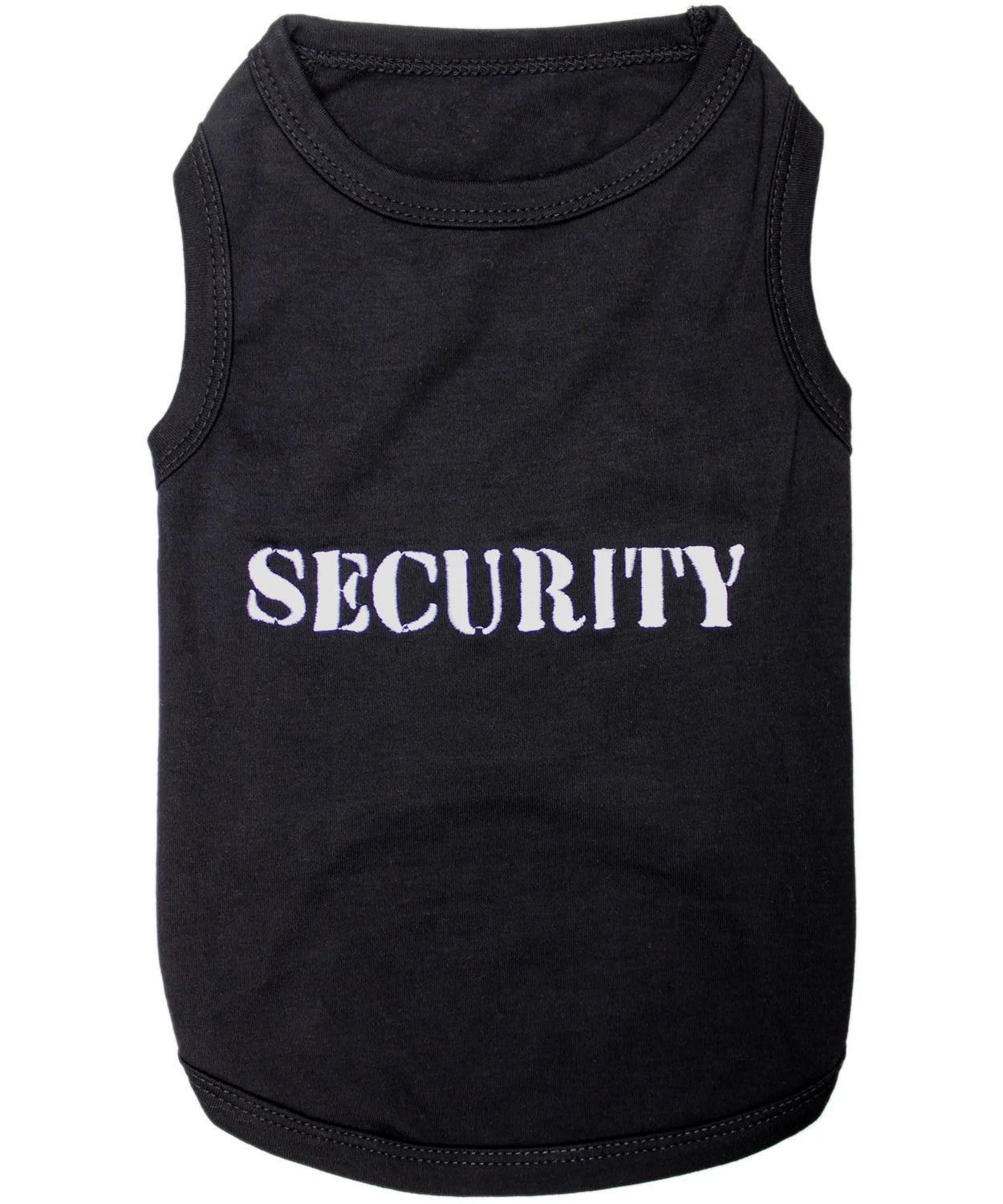 Parisian Pet 'Security®' Embroidered Dog Shirt – Comfortable Pet Apparel for Dogs & Cats, Black