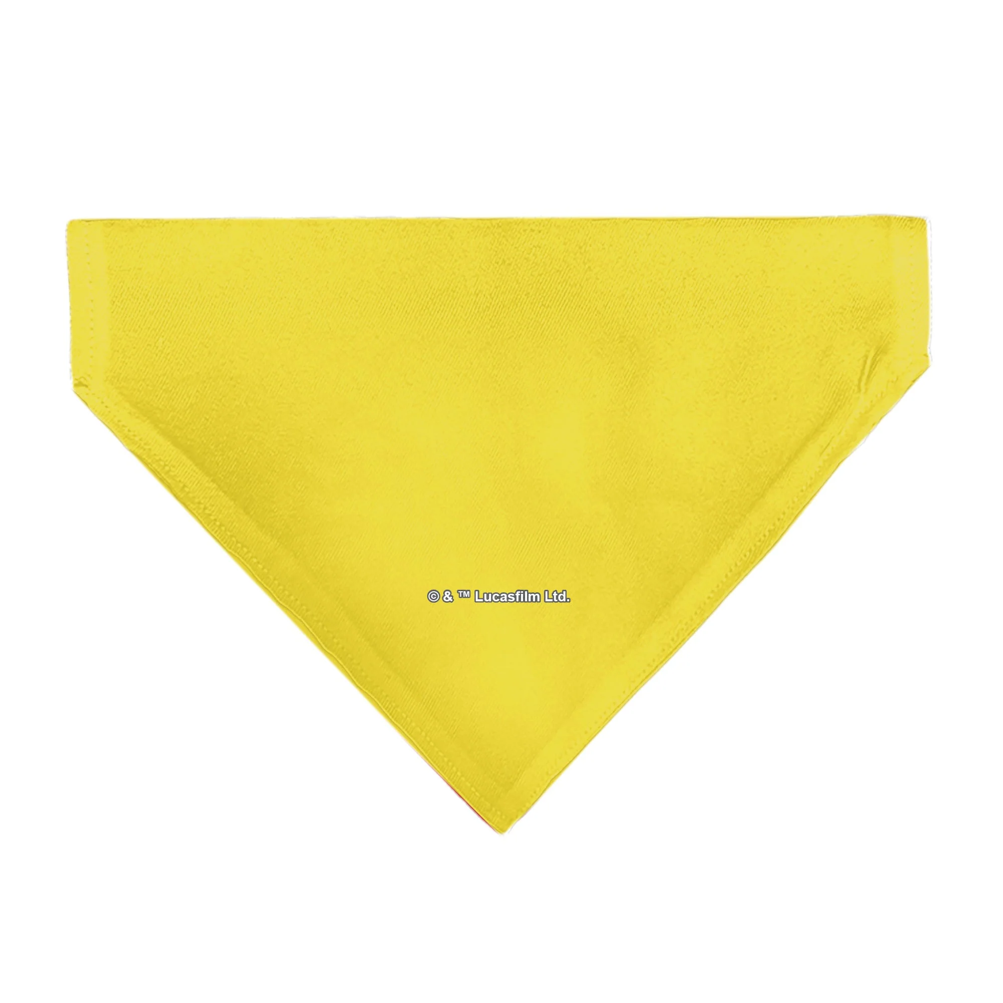 Pet Bandana - STAR WARS Title Logo Yellow/Multi Color/White - Image 2