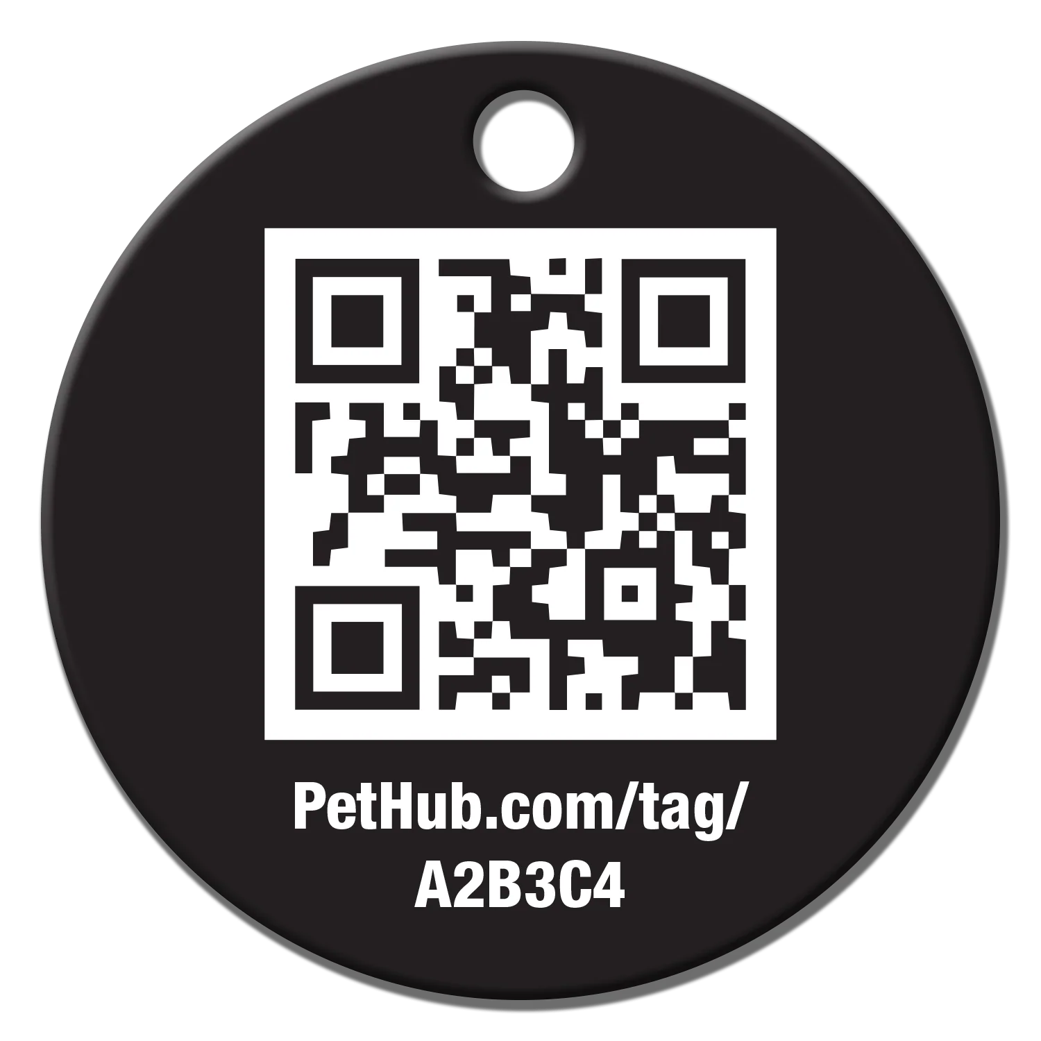 PetHub QR Pet ID Tag โ Classic Aluminum - Image 3
