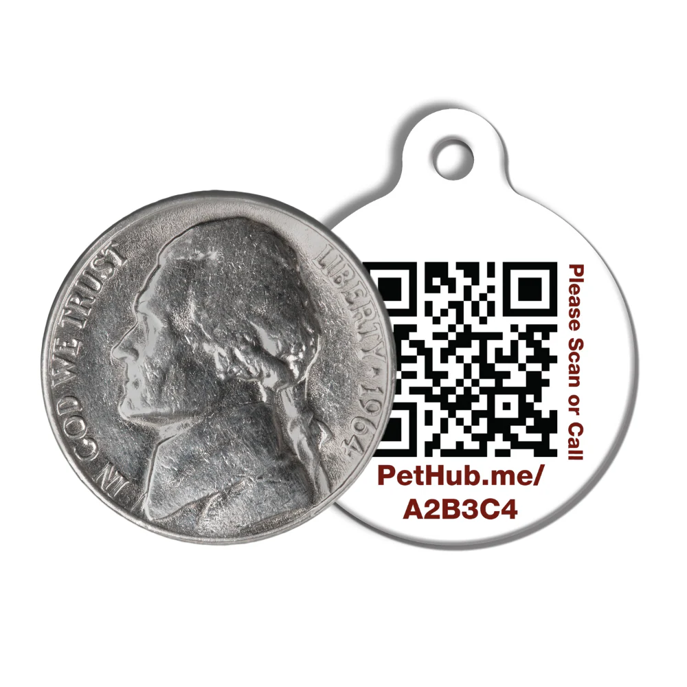 PetHub QR Pet ID Tag โ Classic Aluminum - Image 5