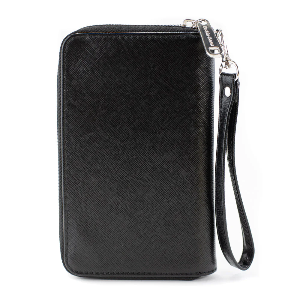 PU Zip Around Wallet Rectangle - Peanuts Gang Halloween Trick or Treat Group Pose - Image 4