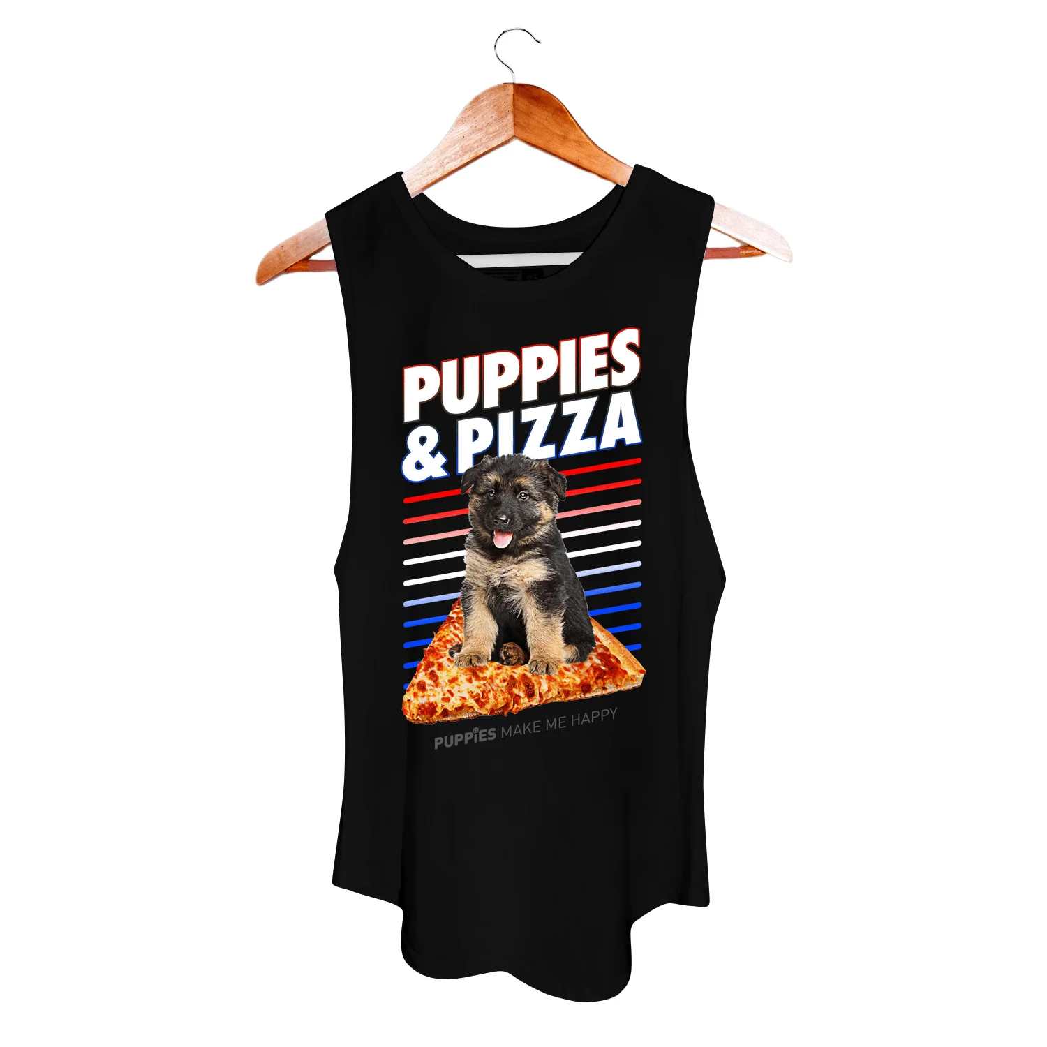 Puppies & Pizza | Puppies Soft Women's Sleeveless Tank