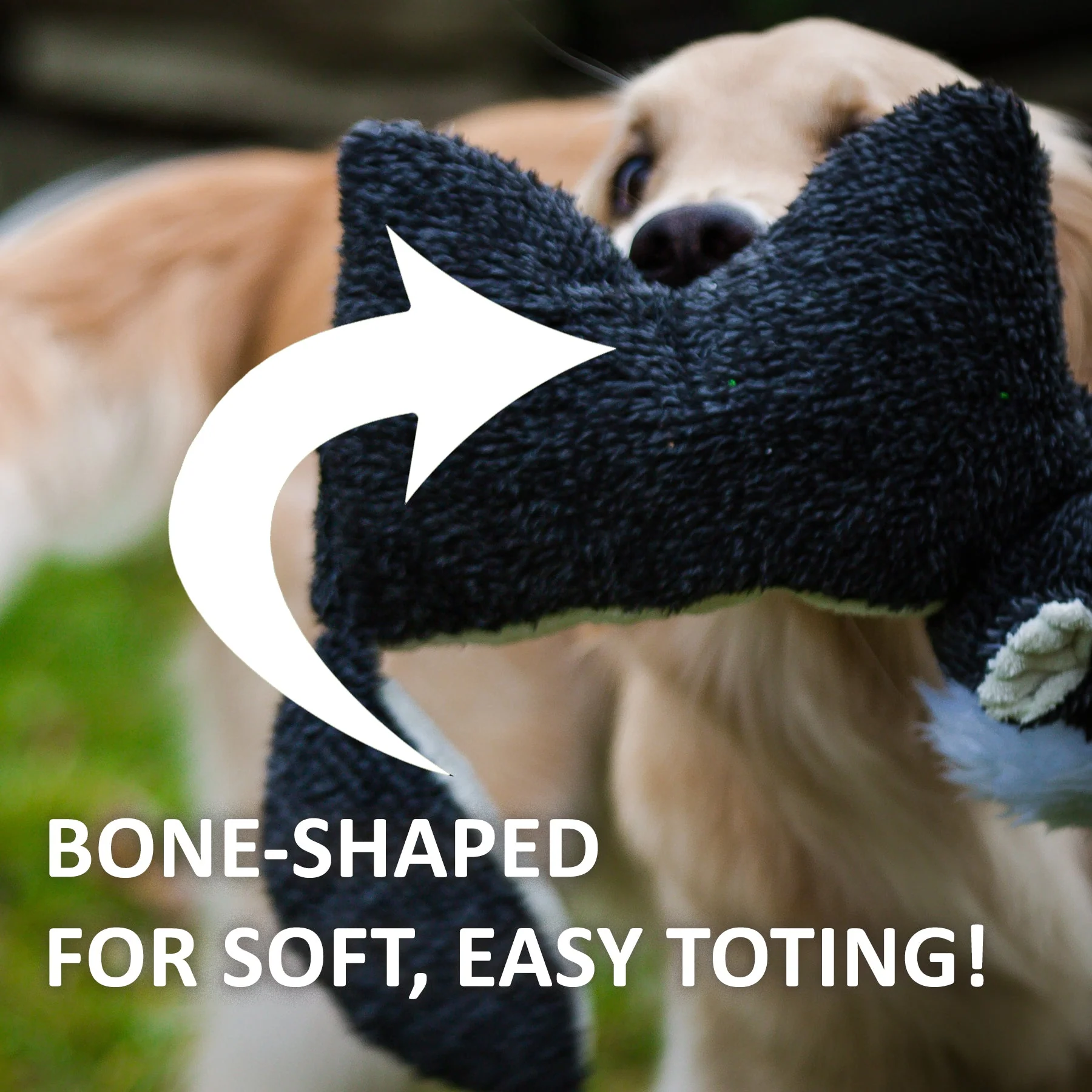 Squooshie™ Skunk Plush Dog Toy - Image 8