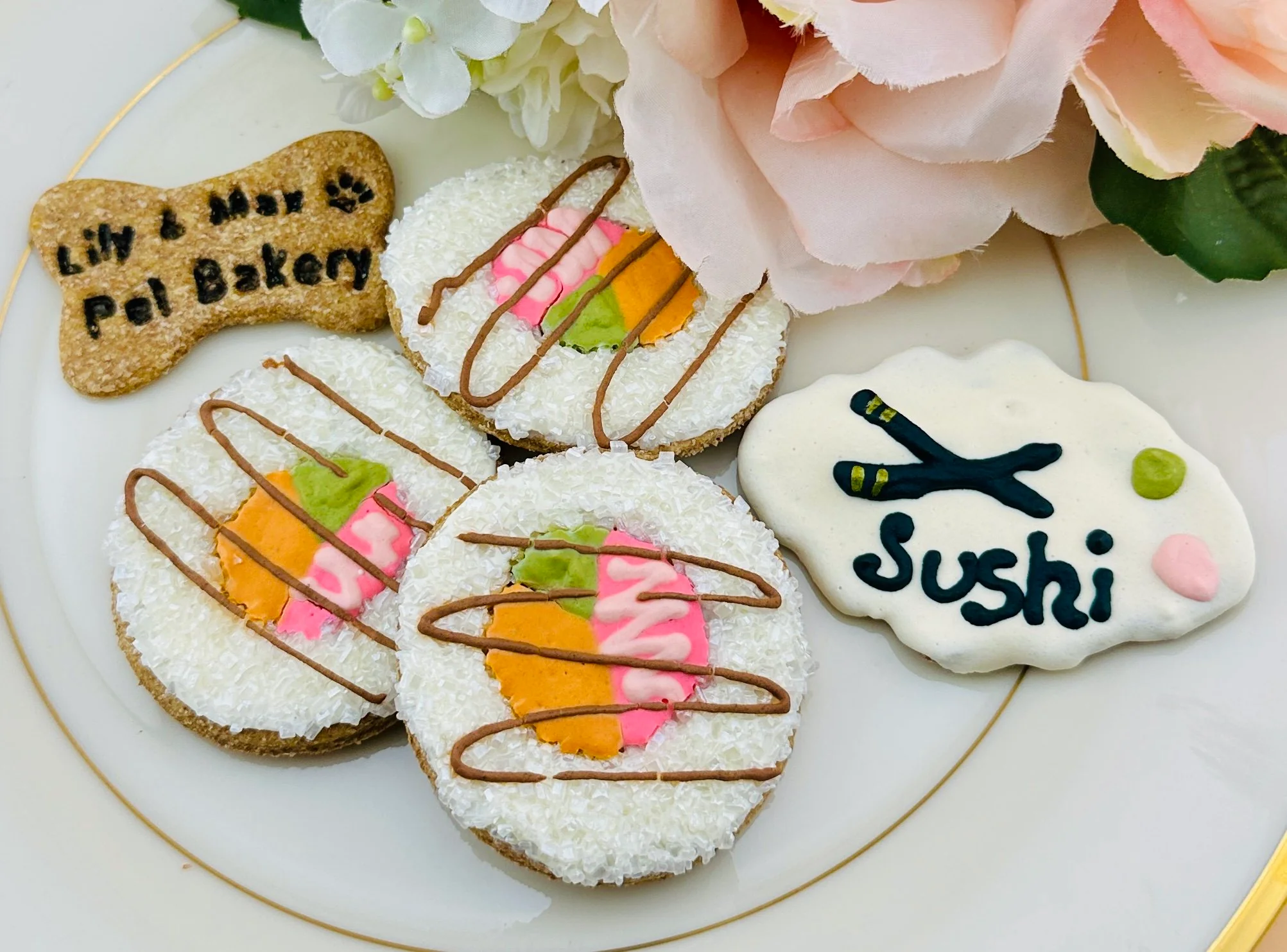 Sushi Dog Cookies