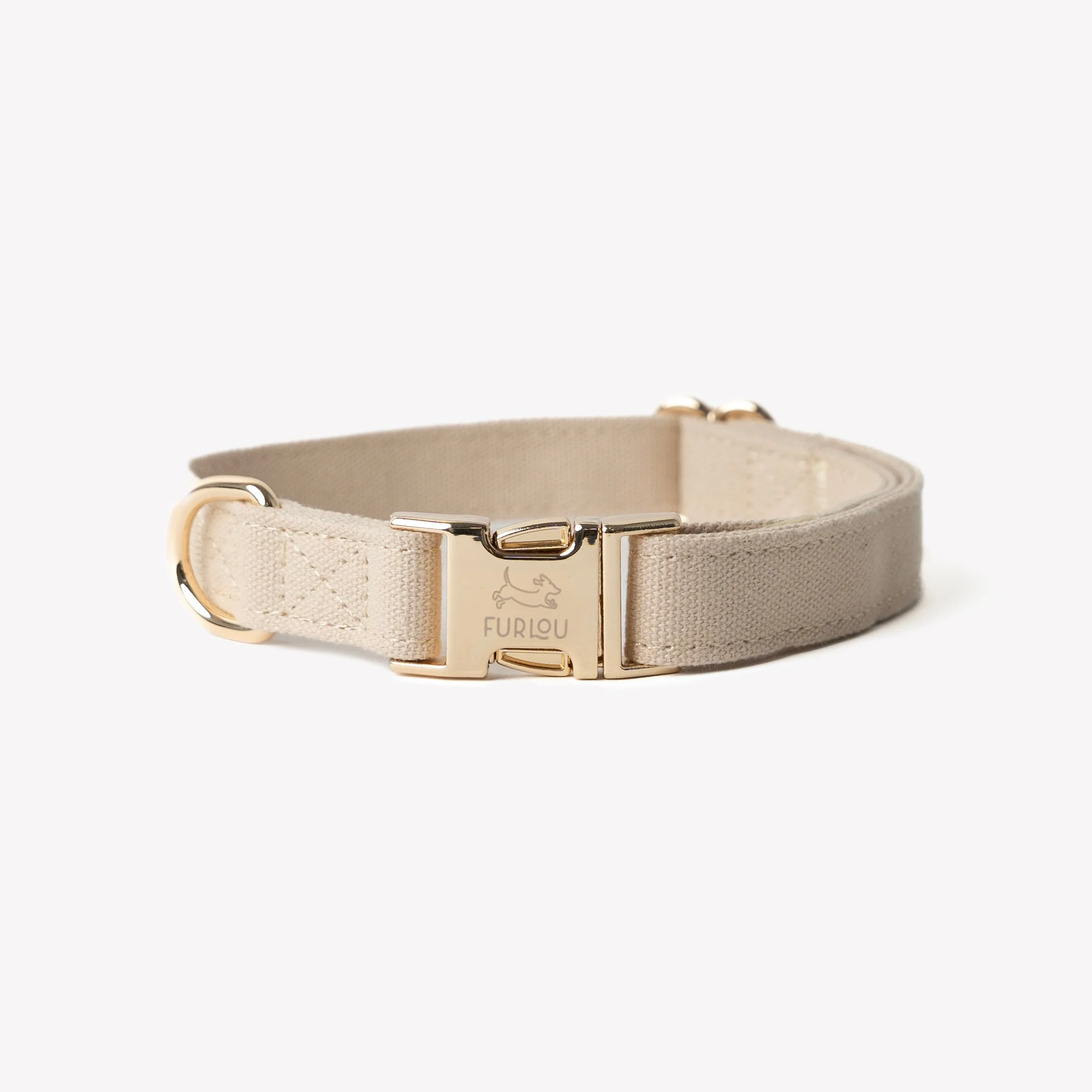 'Tan' - Canvas Dog Collar