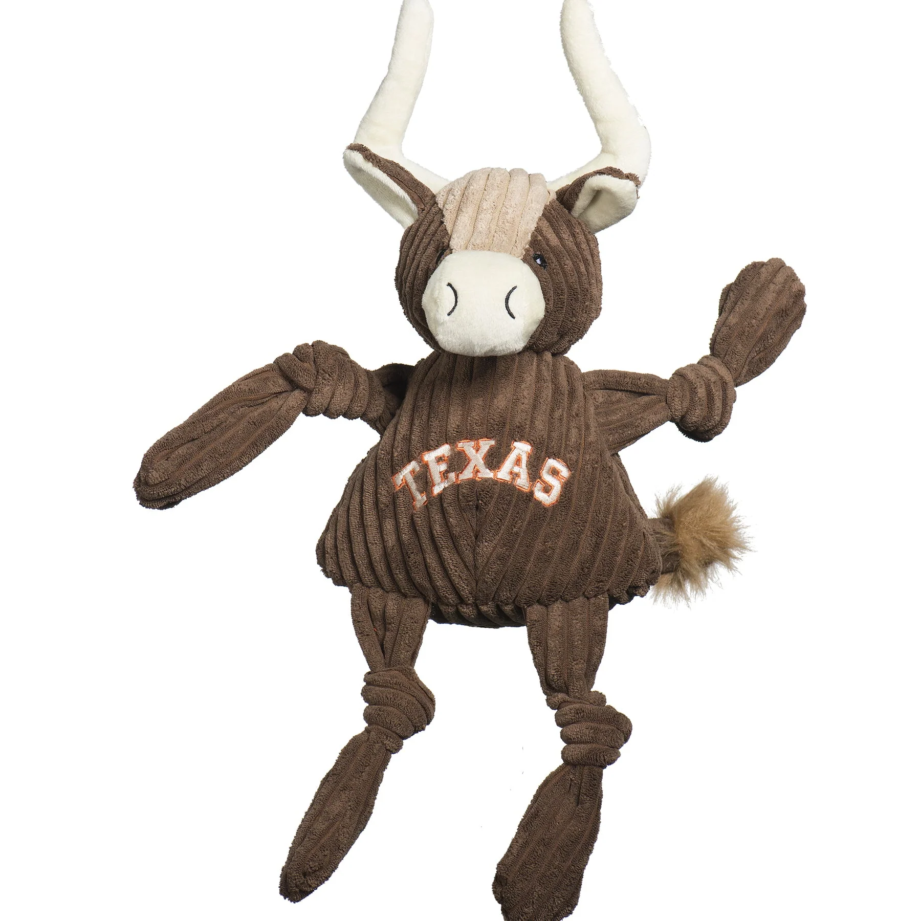 Texas Longhorn KnottieĀ® Plush Dog Toy