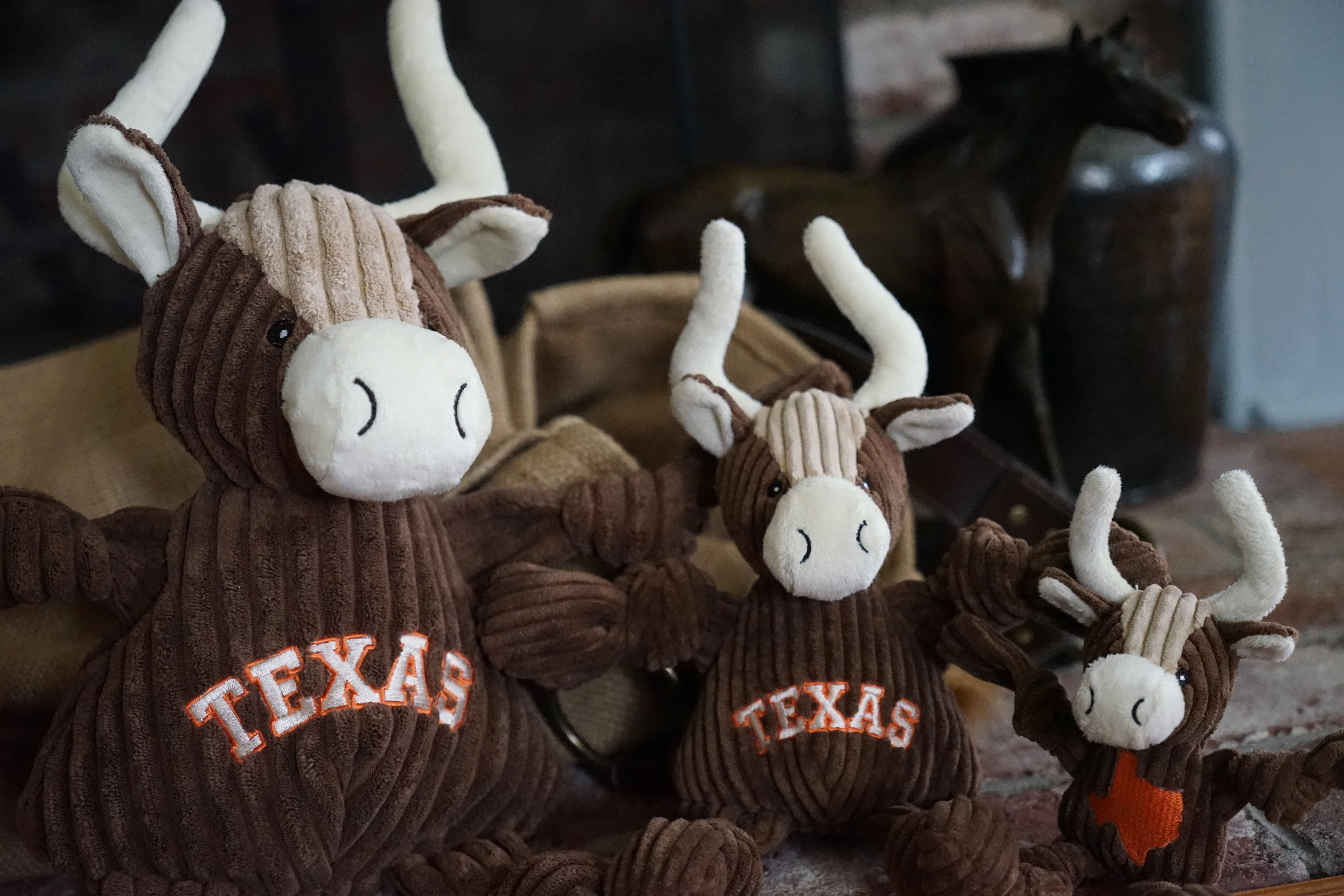 Texas Longhorn KnottieĀ® Plush Dog Toy - Image 5